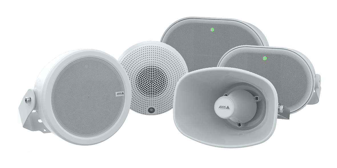 Hauts parleurs pour systeme audio IP - Tracor Europe